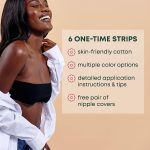 Boob Tape Boobytape for Breast Lift | Achieve Chest Brace Lift & Contour of Breasts | Sticky Body Tape for Push up & Shape in All Clothing Fabric Dress Types | Waterproof Sweat-Proof Bob Tape - Image 2